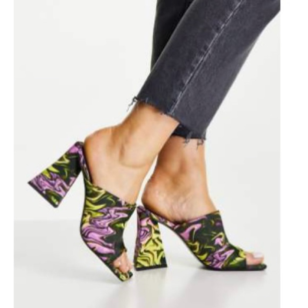 ASOS NYLA Heeled Mules